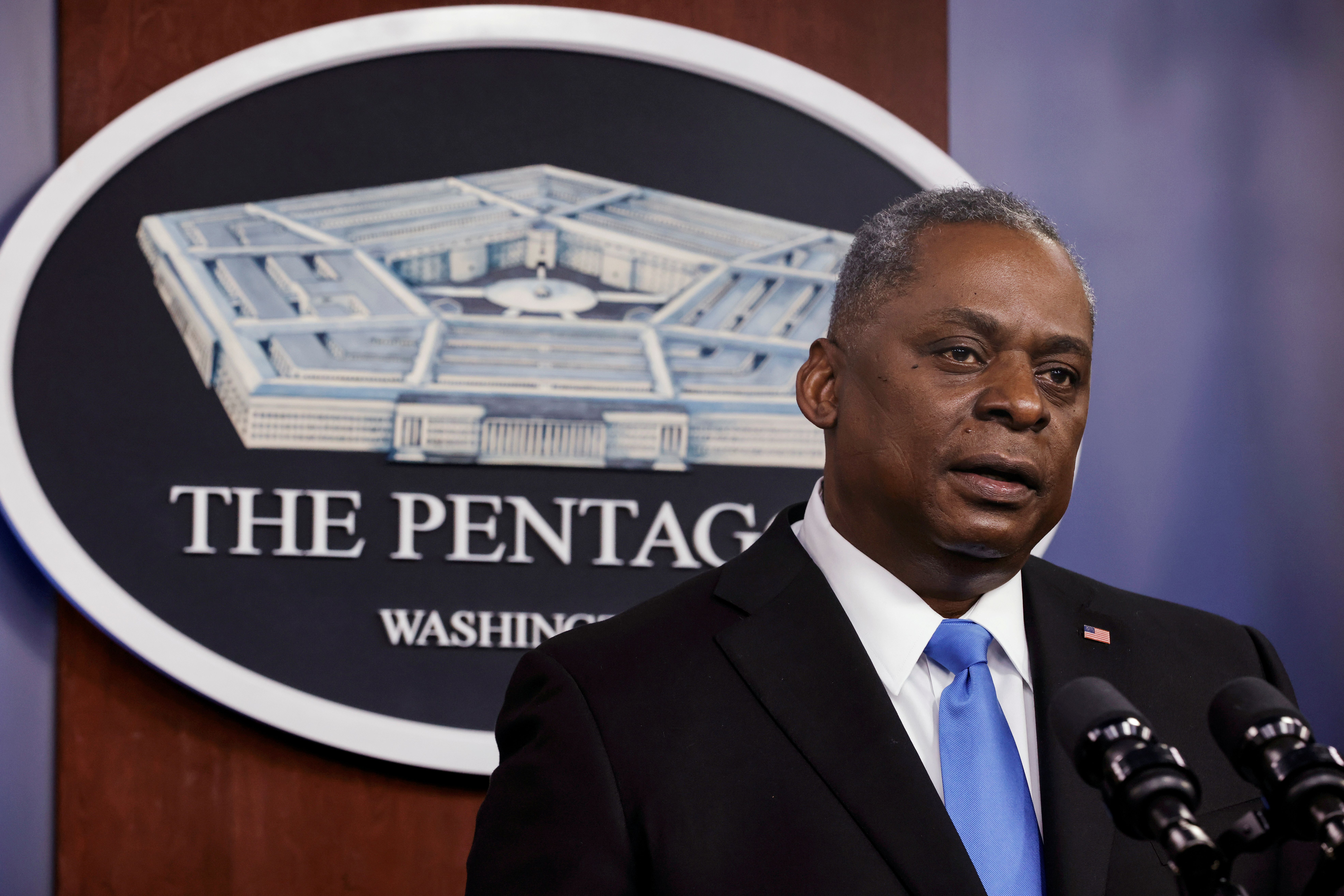 Lloyd Austin, jefe del Pentágono de EEUU (REUTERS/Carlos Barria)