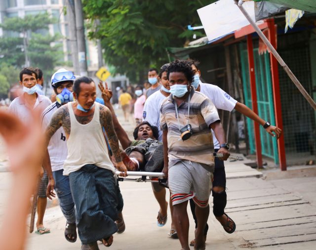 Estados Unidos denunció al ejército de Myanmar: “Reprimen brutalmente a manifestantes pacíficos”