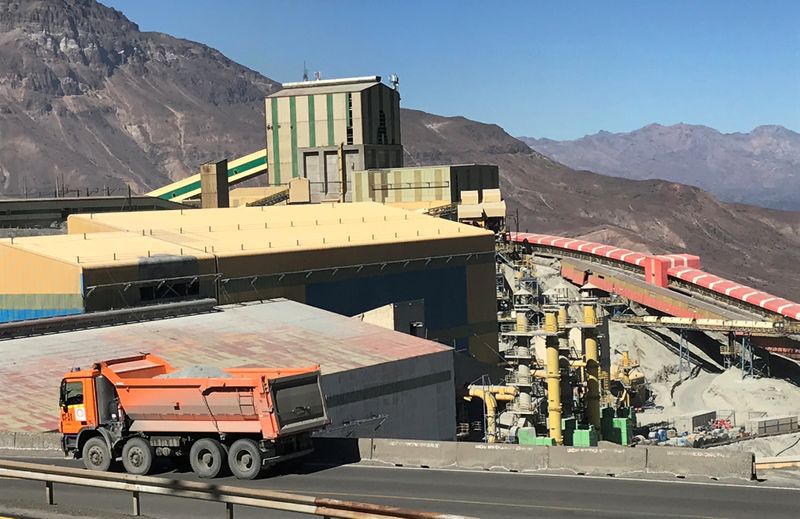 Foto de archivo ilustrativa de la mina El Teniente de Codelco, cerca de Machali, en Chile
Abr 11, 2019. REUTERS/Ernest Scheyder