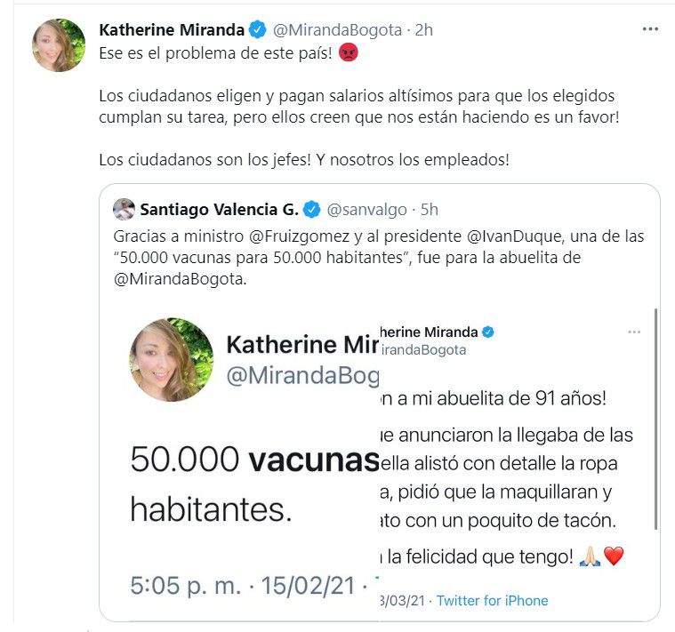 Tweet Katherine Miranda