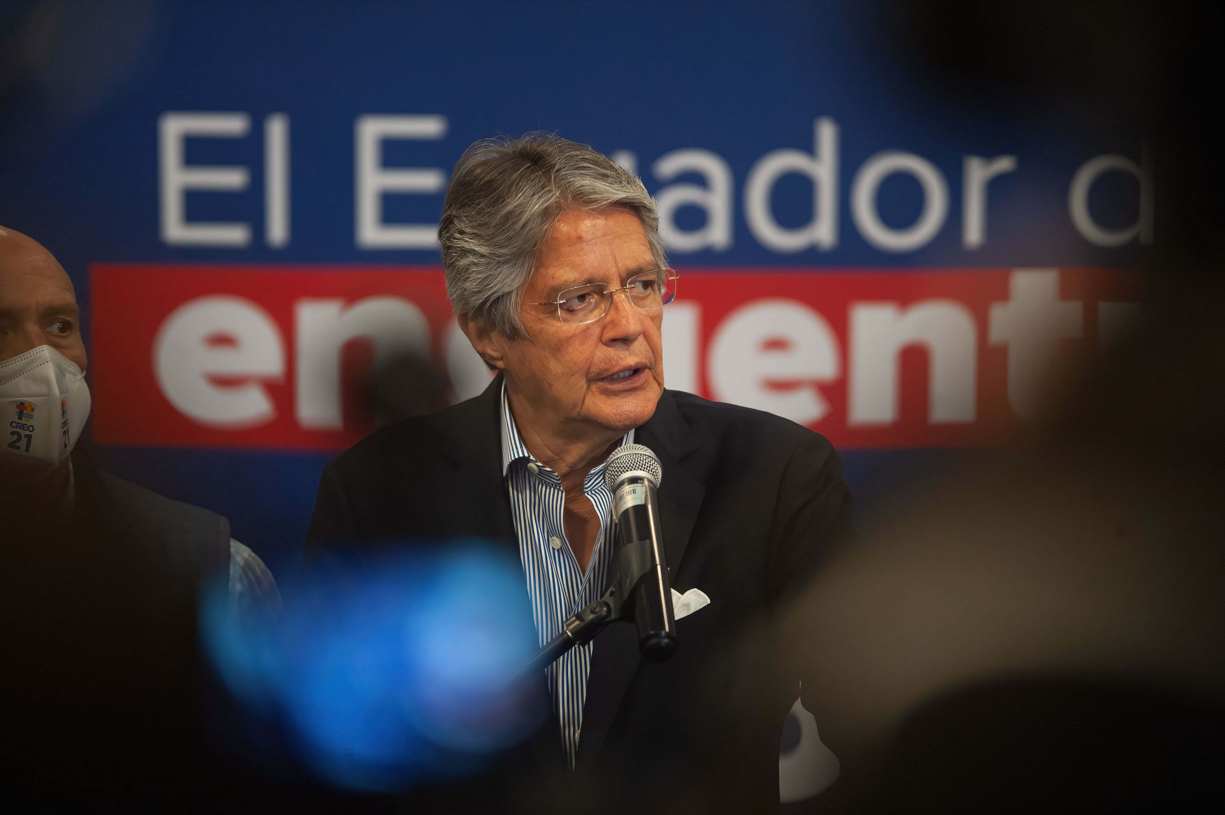 13/04/2021 El presidente electo de Ecuador, Guillermo Lasso POLITICA JUAN DIEGO MONTENEGRO/ZUMA PRESS 