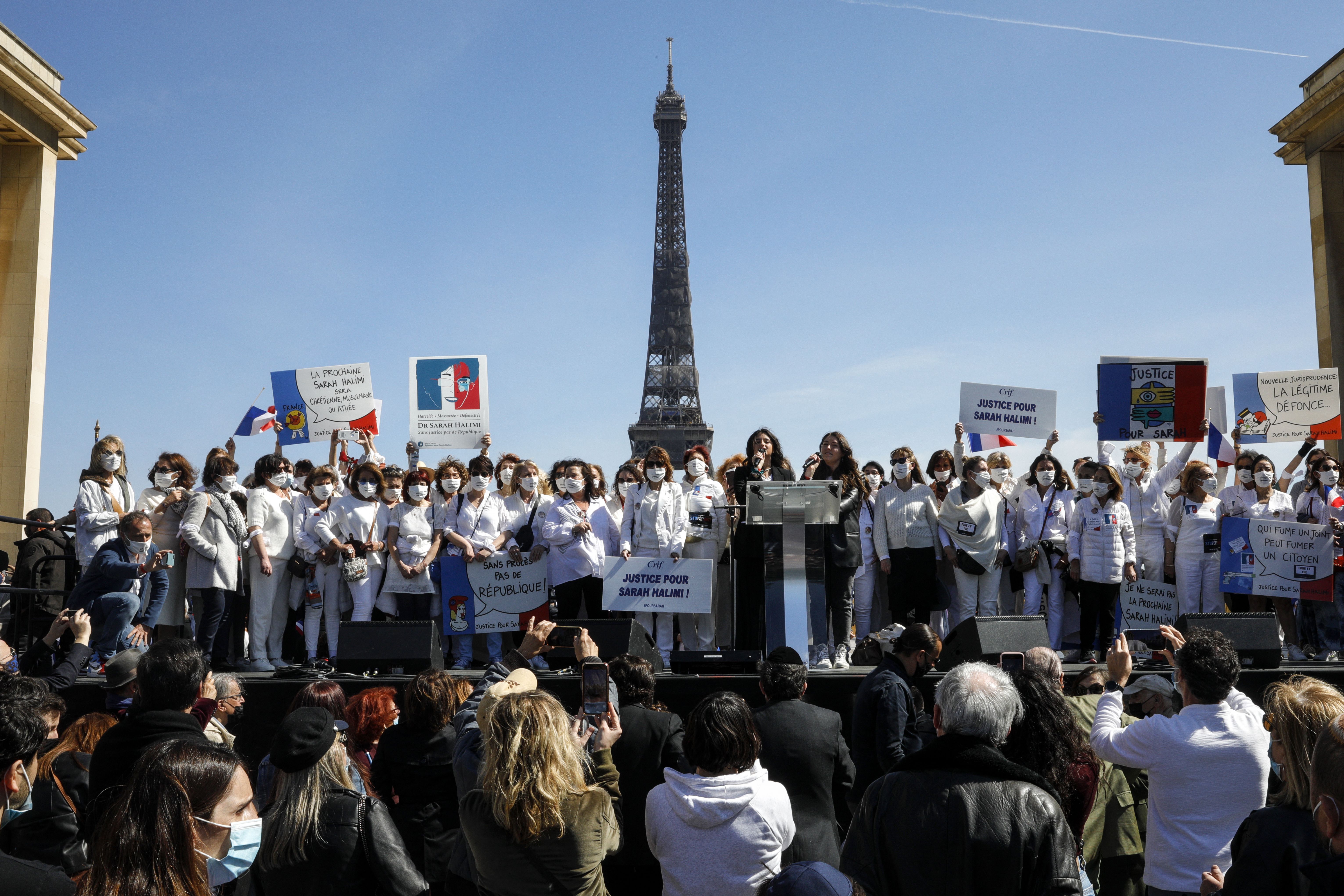 Francia protesta Sarah Halimi