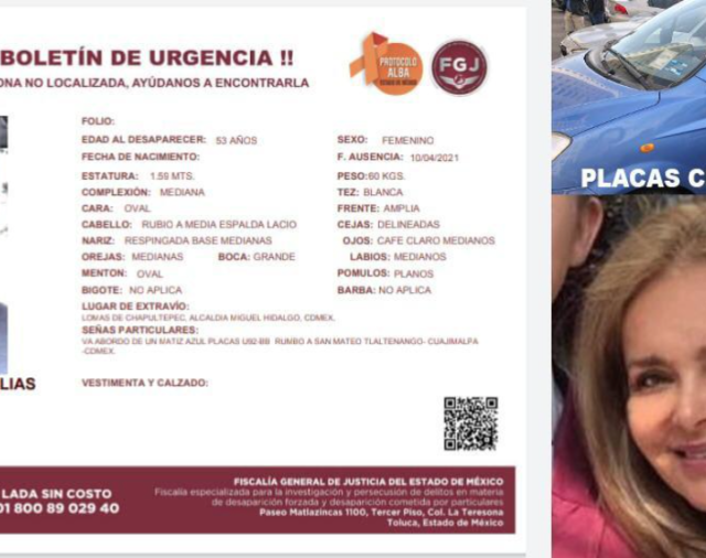 Encontraron muerta a Olivia Silva, la mujer que desapareció en Lomas de Chapultepec