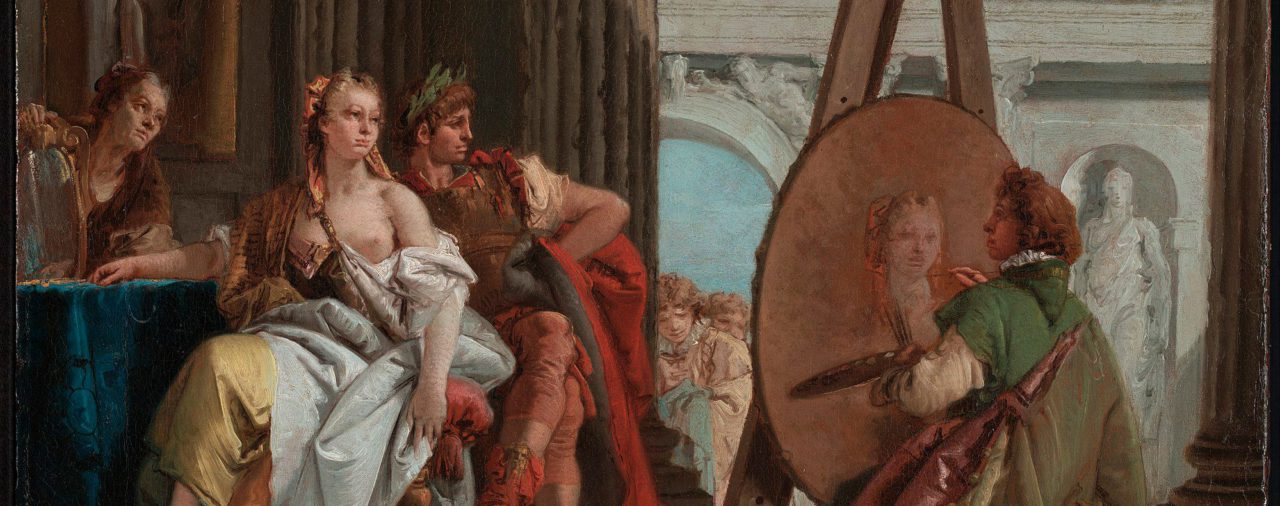 La belleza del día: “Alejandro Magno y Campaspe en el Estudio de Apeles”, de Giovanni Tiepolo