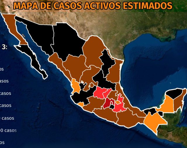Mapa del coronavirus en México 4 de abril: el país superó las 204,000 muertes y CDMX sigue como el epicentro de contagios activos