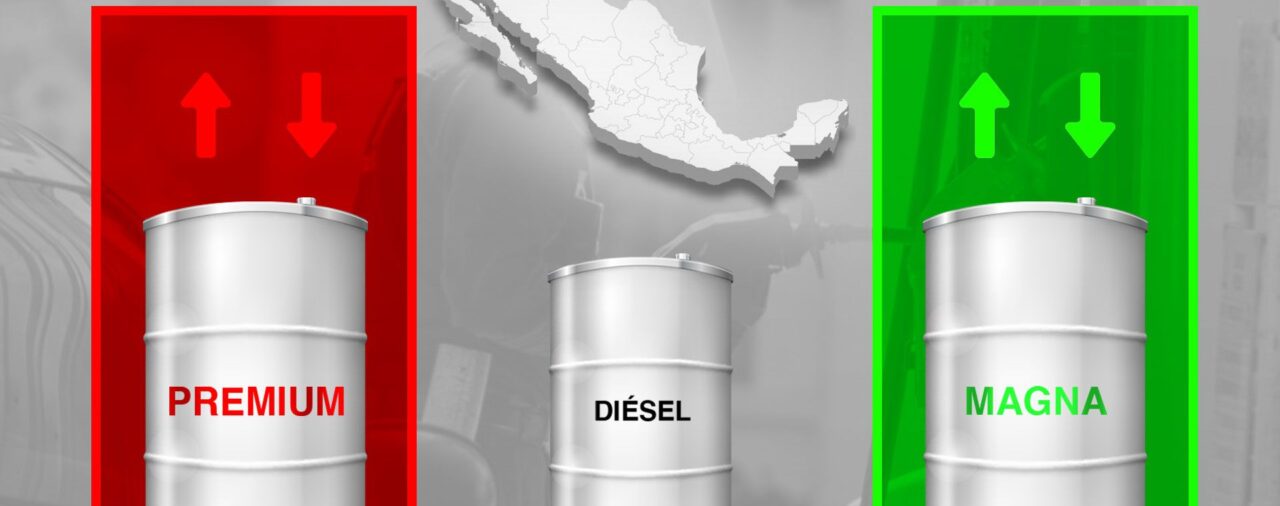 Precio de la gasolina en México 30 de mayo