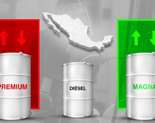 Precio de la gasolina en México 30 de mayo