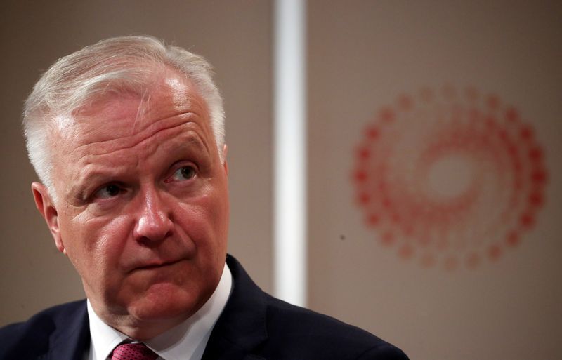 FOTO DE ARCHIVO-El gobernador del Banco de Finlandia, Olli Rehn asiste a un evento de Reuters Newsmaker en Londres, Gran Bretaña. 29 de mayo de 2019. REUTERS/Hannah McKay