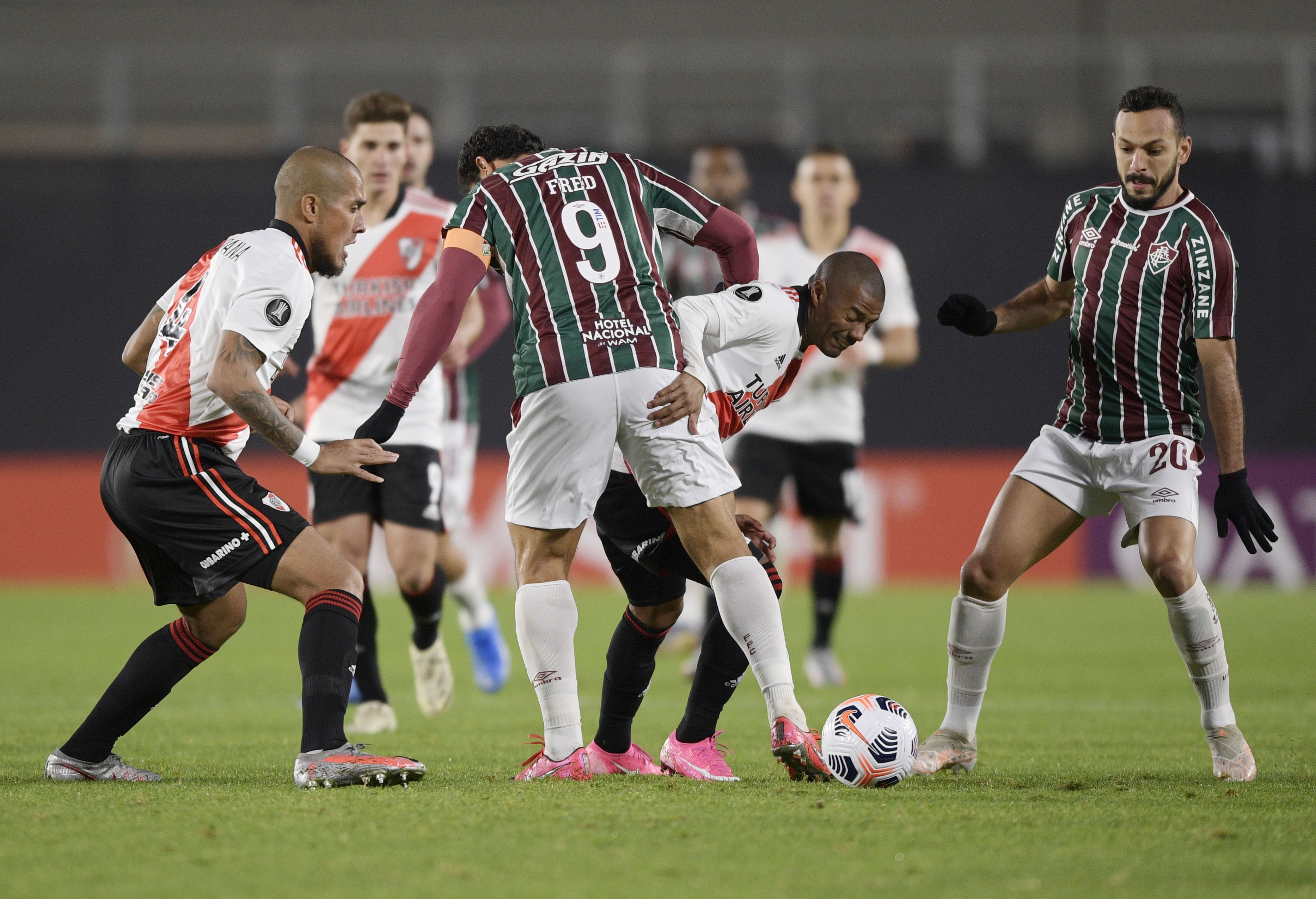 River enfrenta a Fluminense por la última jornada de la fase de grupos de la Copa Libertadores (REUTERS/Juan Mabromata)