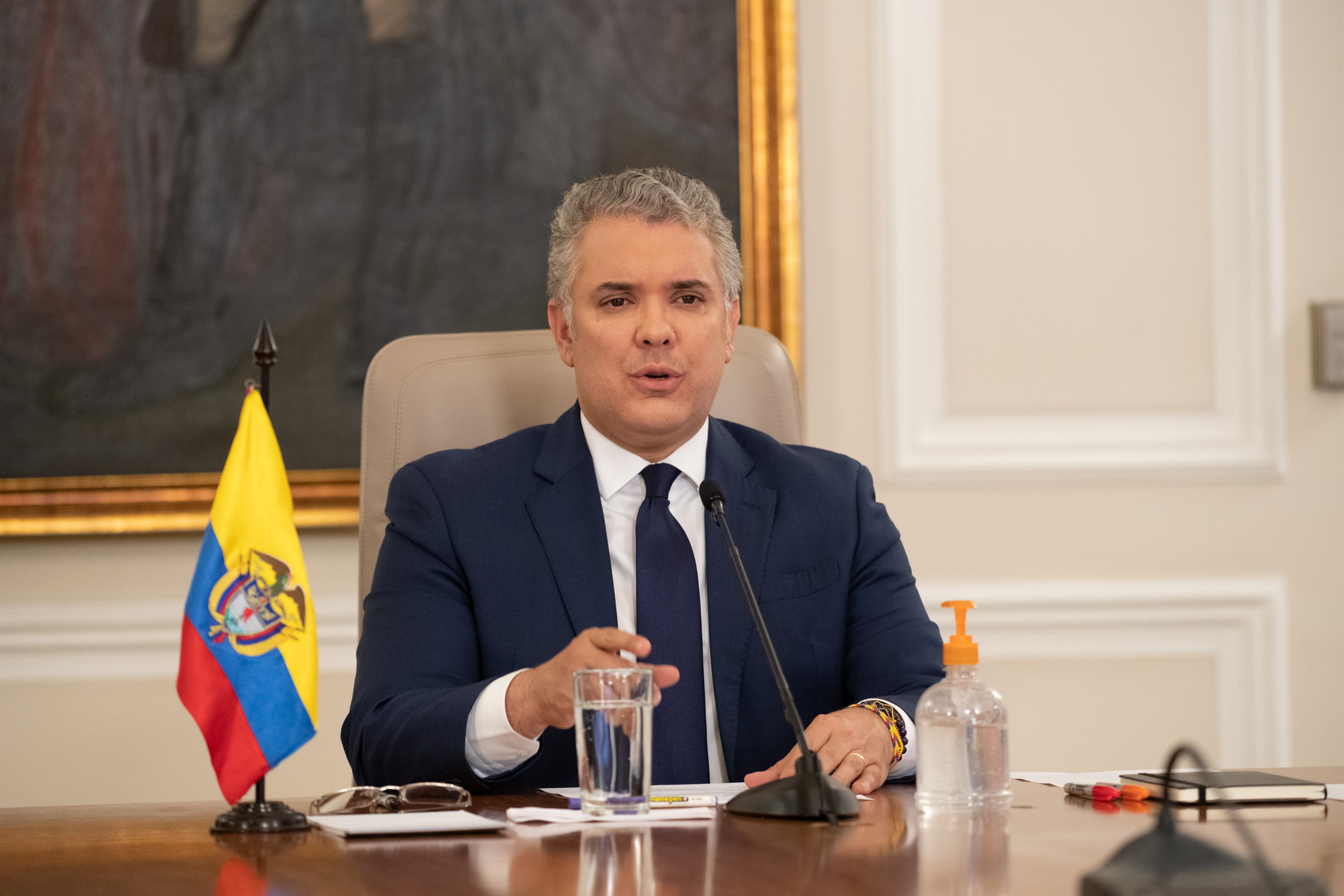 11-08-2020 El presidente de Colombia, Iván Duque POLITICA SUDAMÉRICA COLOMBIA NICOLAS GALEANO / PRESIDENCIA COLOMBIA 