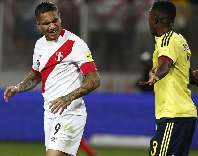 Colombia ya tiene cómo neutralizar a Paolo Guerrero en caso de que no esté Yerry Mina