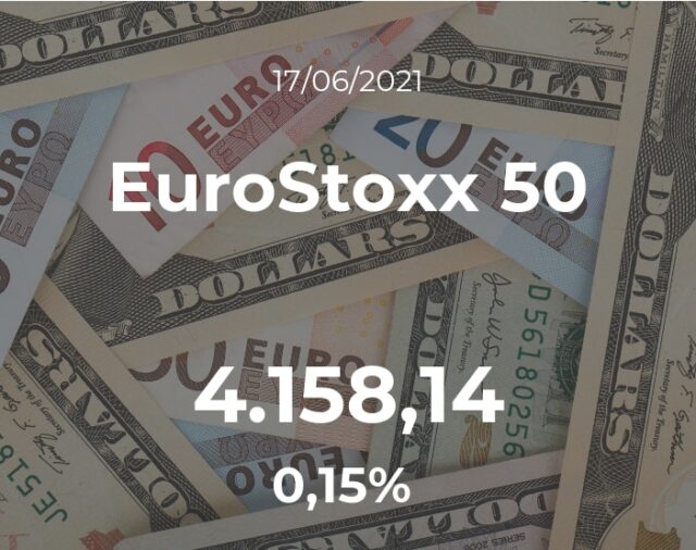 Cotización del EuroStoxx 50: el índice se mantiene en la sesión del 17 de junio