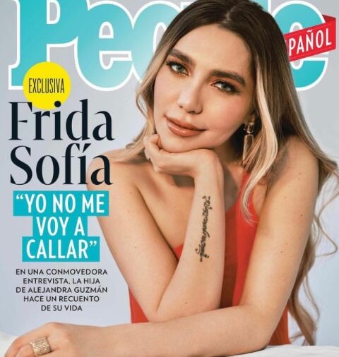 Frida Sofía en la portada de la revista People: “Ya no me voy a callar”