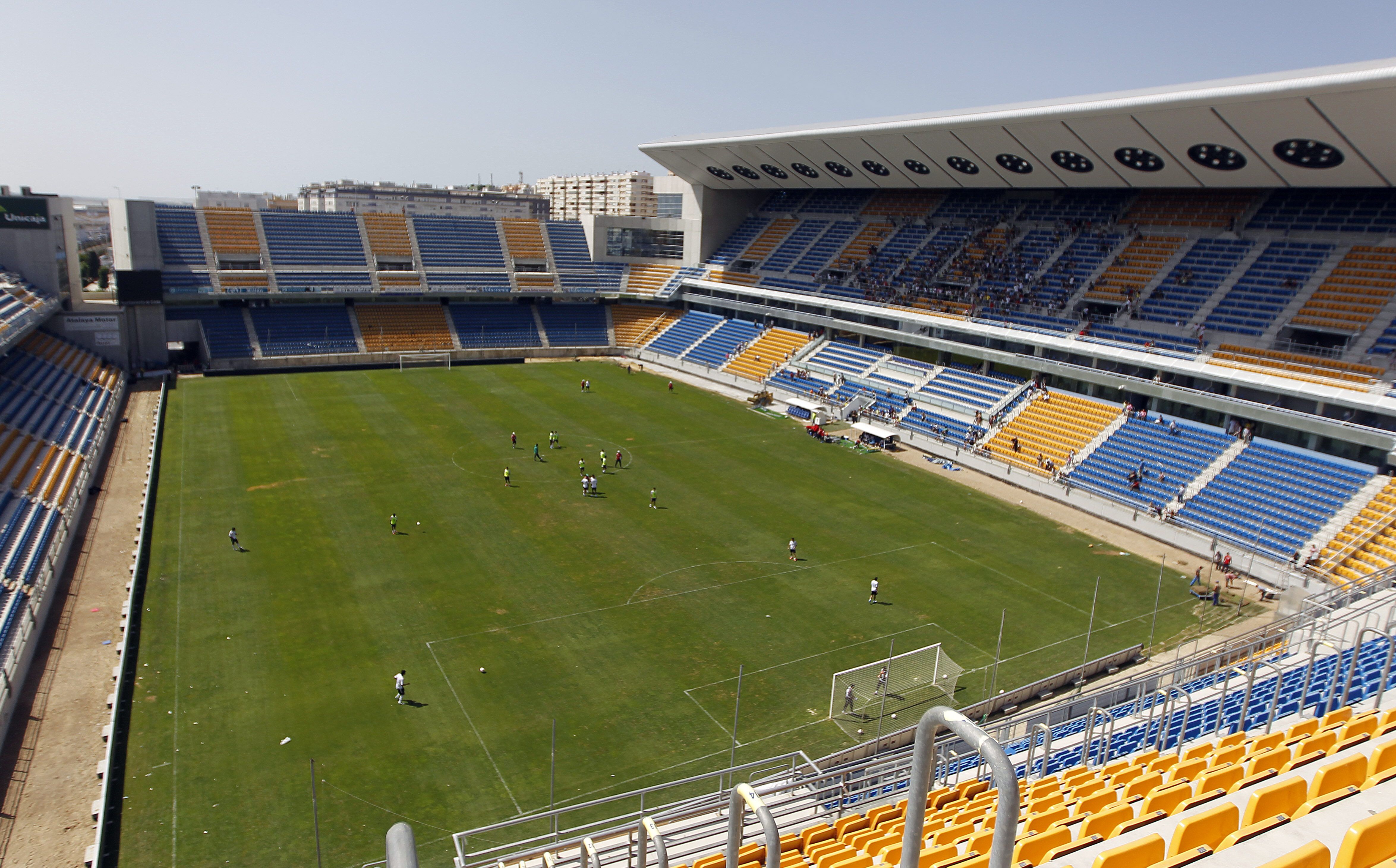 Vista del estadio Ramón de Carranza de Cádiz. EFE/Víctor López/Archivo 