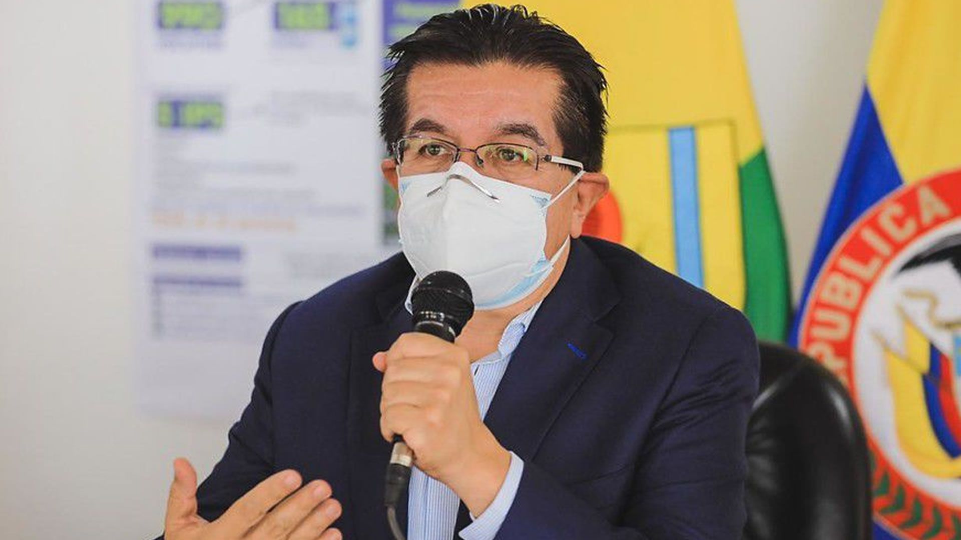 Ministro de Salud y Protección Social, Fernando Ruiz Gómez. (Cortesía Ministerio de Salud)
