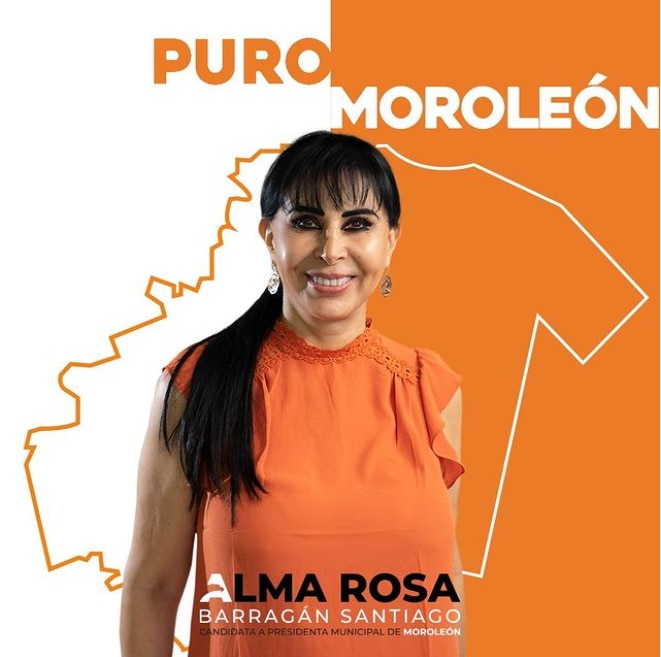 Alma Rosa Barragán, candidata de Movimiento Ciudadano en Moroleón, fue asesinada a tiros mientras recorría el municipio de Guanajuato (Foto: Cortesía / MC)