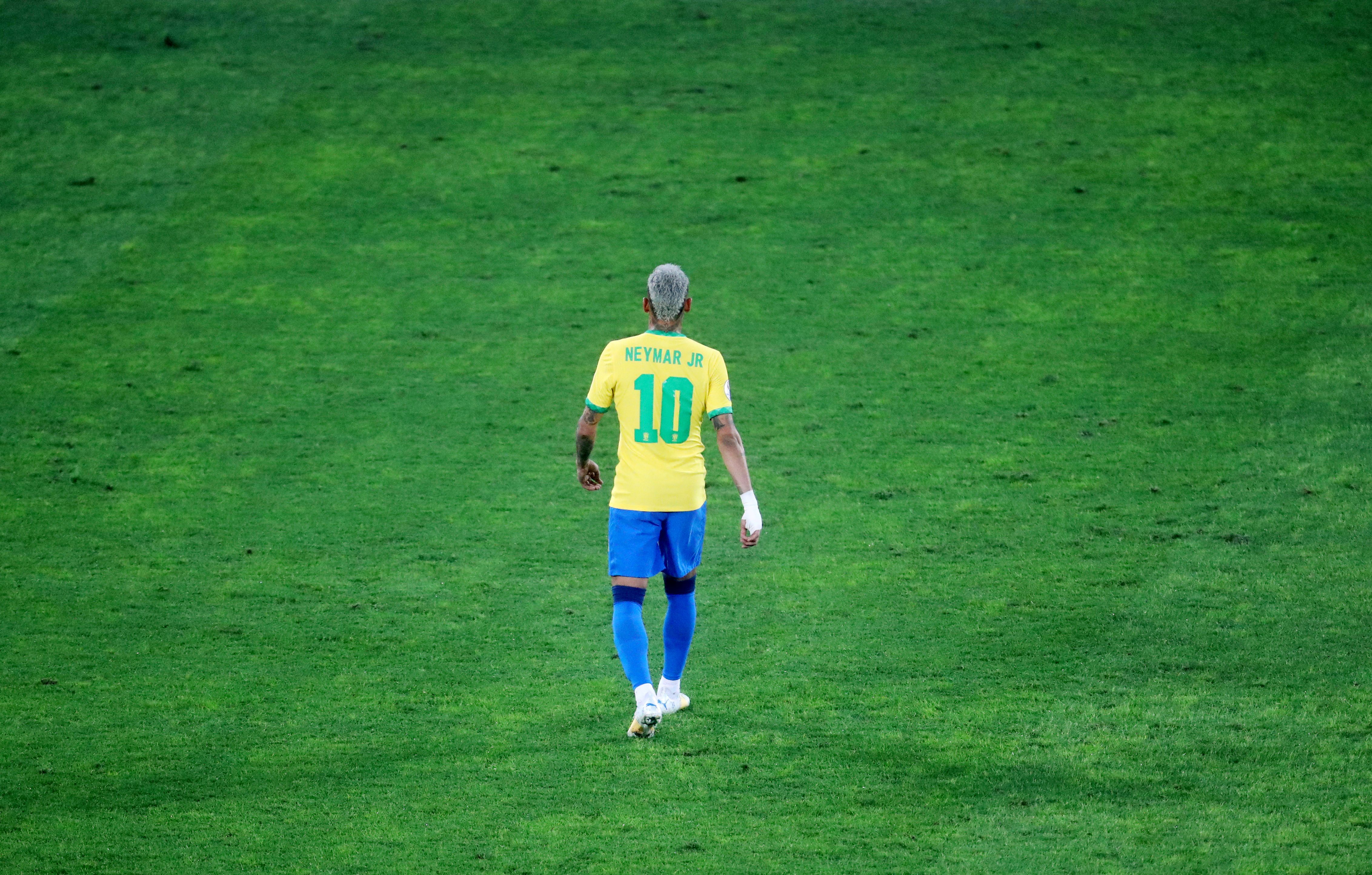 Neymar se ilusiona con ganar otro título con la selección brasileña (REUTERS/Sergio Moraes)