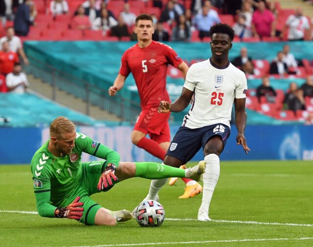 Dinamarca da el batacazo y le gana a Inglaterra en la semifinal de la Eurocopa