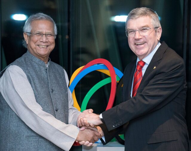 Dr. Muhammad Yunus to be awarded second ever Olympic Laurel