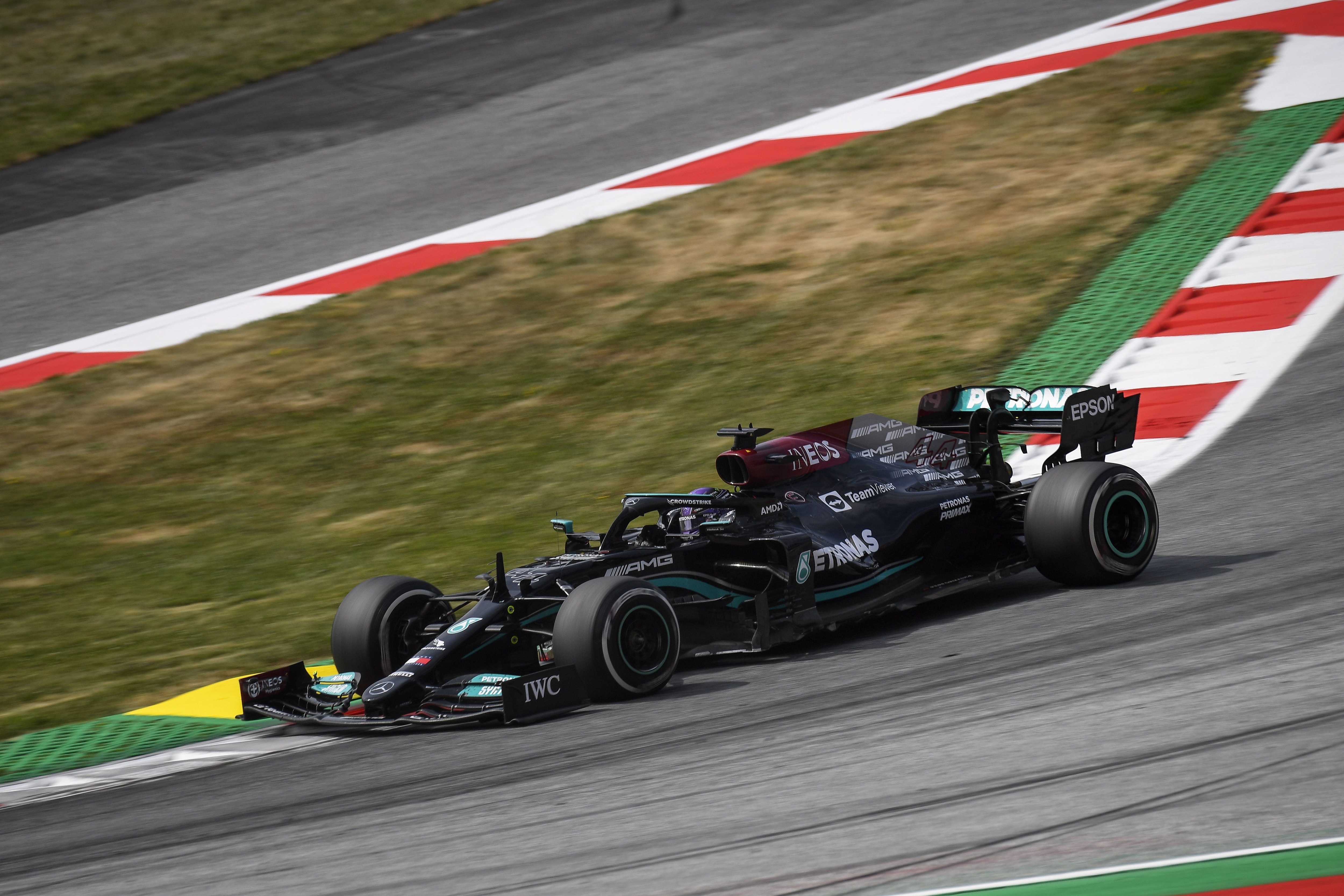 El piloto británico Lewis Hamilton en el Gran Premio de Austria, el pasado 4 de julio. EFE/EPA/CHRISTIAN BRUNA/Archivo 