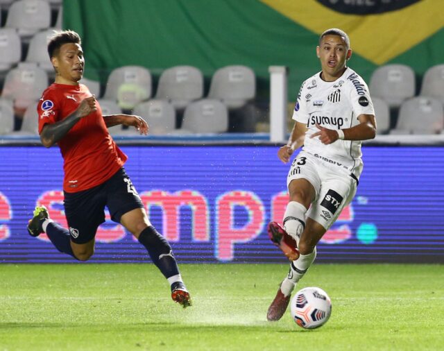 Independiente pierde con Santos en Brasil en una compleja serie de octavos de final de la Copa Sudamericana