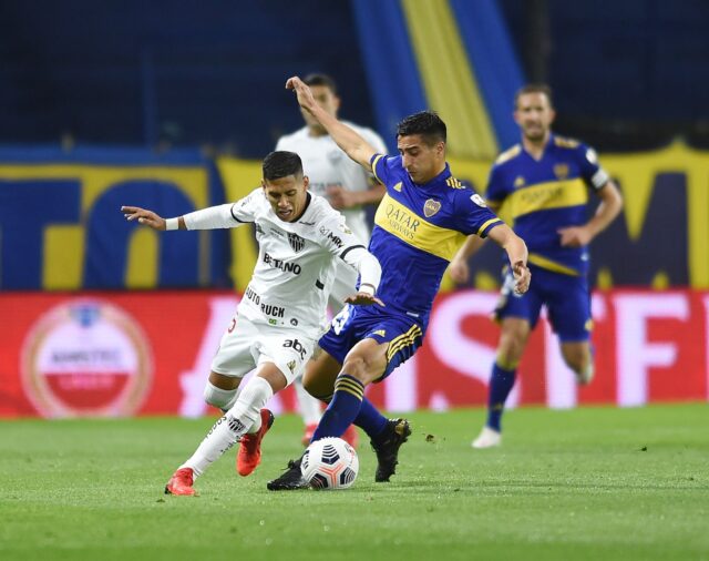 La increíble chance de gol que desperdició el Pulpo González en el empate entre Boca y Atlético Mineiro: la reacción de Russo