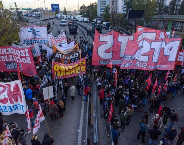 La Ciudad de Buenos Aires será un caos por un “piquetazo y movilización” de organizaciones sociales