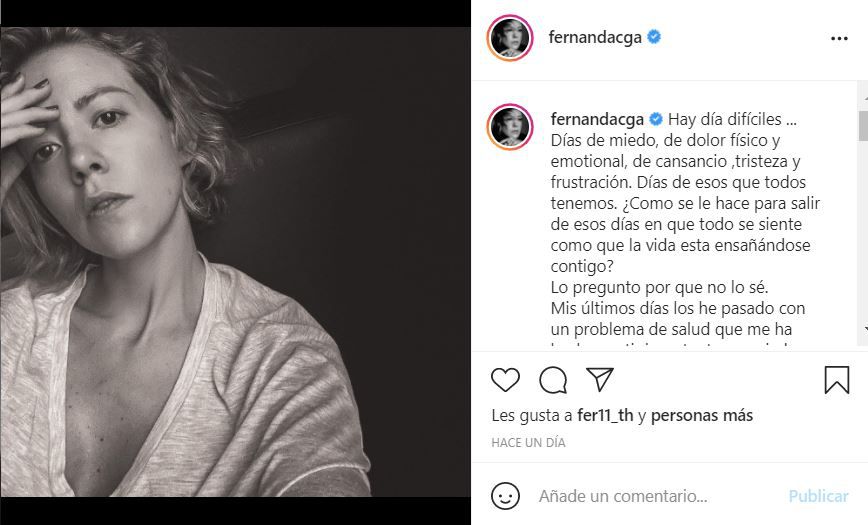 FOTO: Instagram/@fernandacga