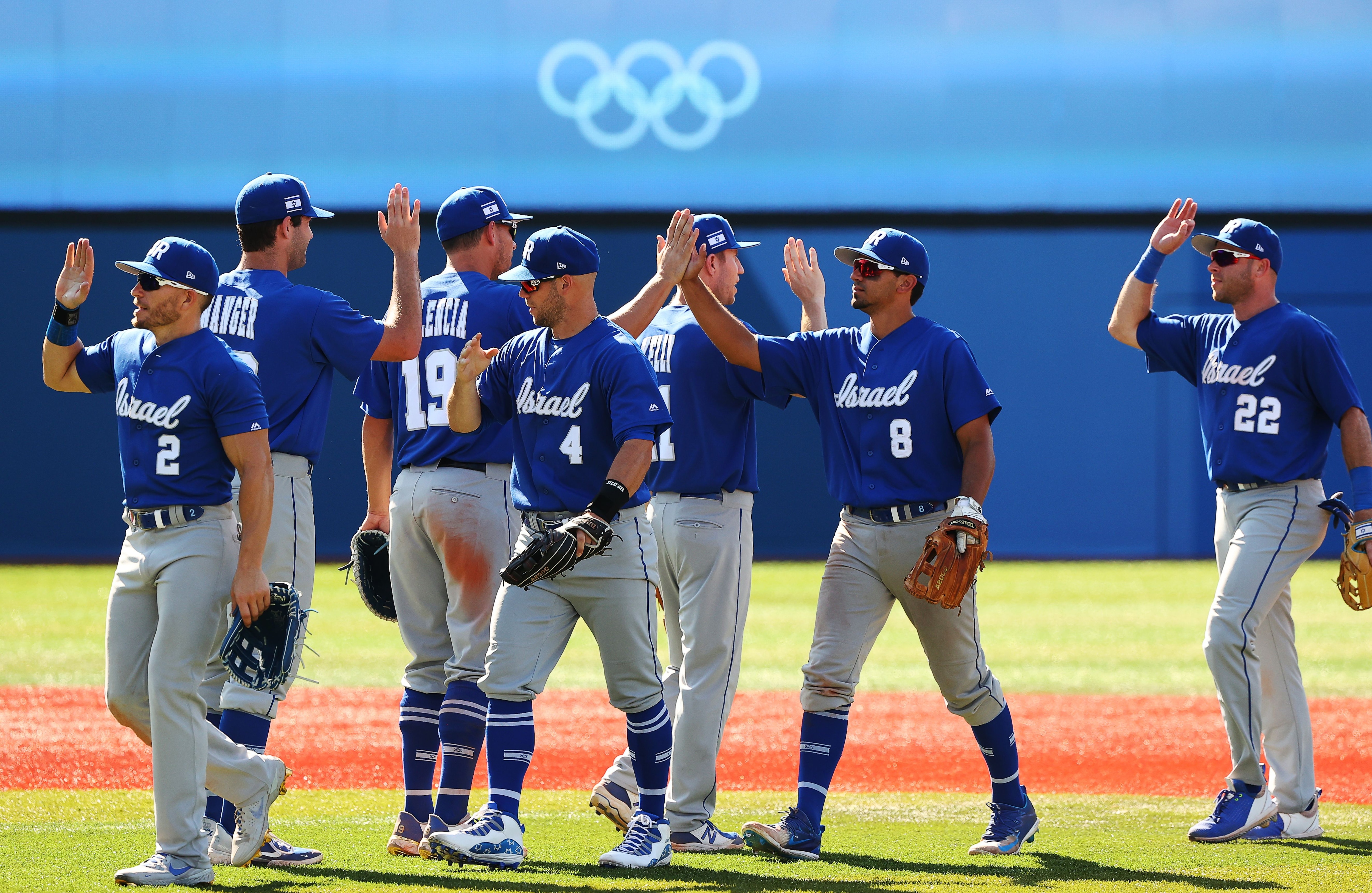 La Selección de Beisbol de Israel ganó el duelo que enfrentó a los terceros lugares de los grupos (Foto: Jorge Silva/REUTERS) 