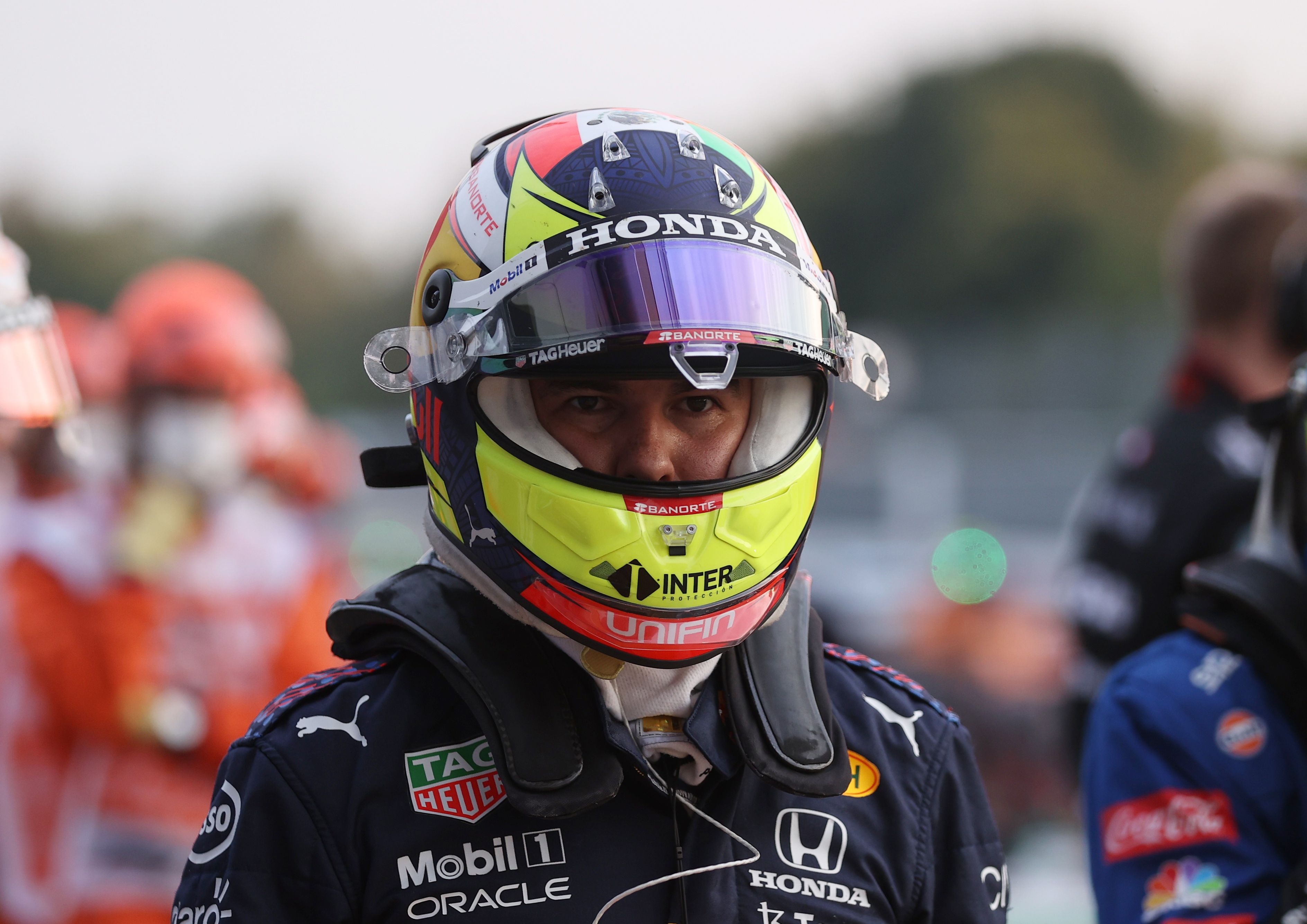 Sergio "Checo" Pérez largará desde la posición 8 de la parrilla en el Gran Premio de Italia (Foto: REUTERS/Lars Baron)