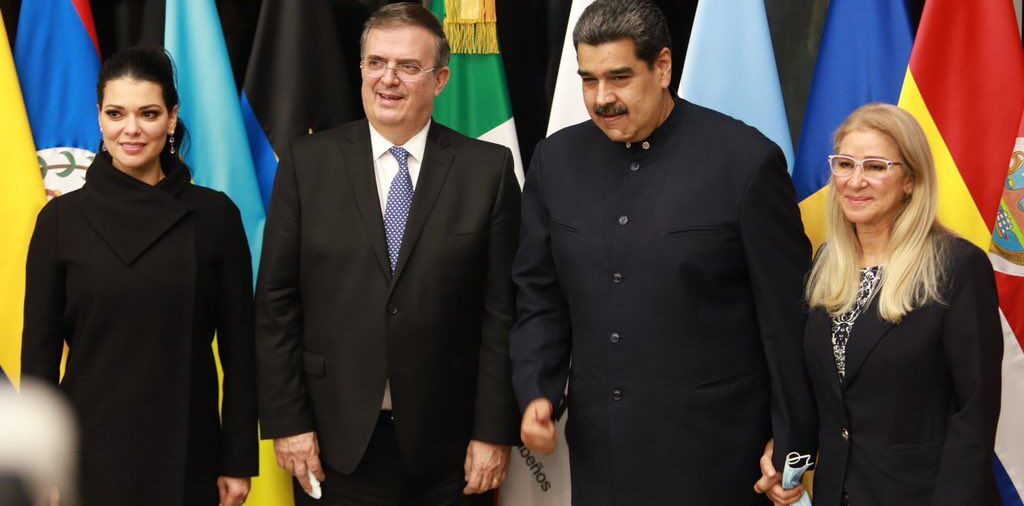 Nicolás Maduro llegó a México para participar en cumbre de la CELAC