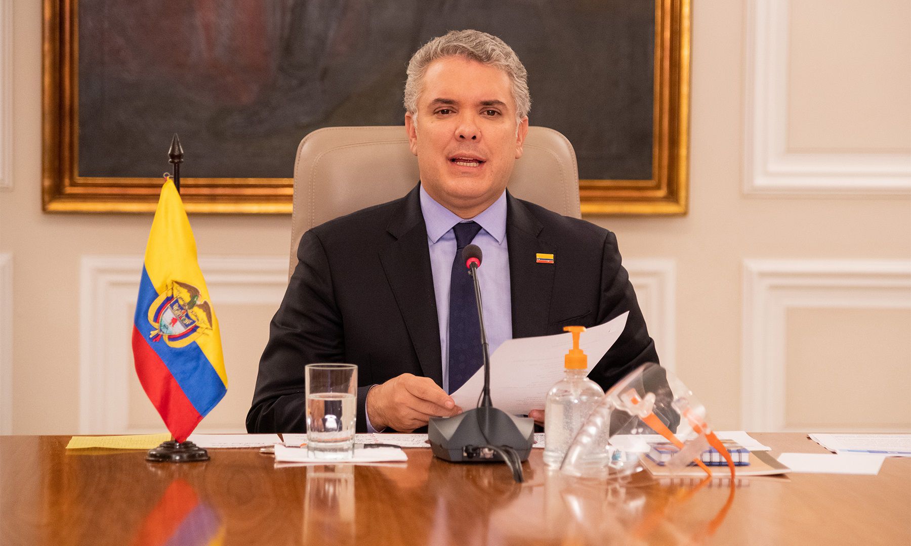 28-04-2020 El presidente de Colombia, Iván Duque POLITICA SUDAMÉRICA COLOMBIA INTERNACIONAL PRESIDENCIA DE COLOMBIA 