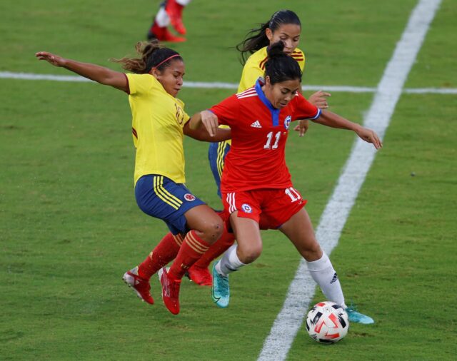 2-0. Las juveniles Caicedo y Vanegas dan el triunfo a Colombia ante Chile