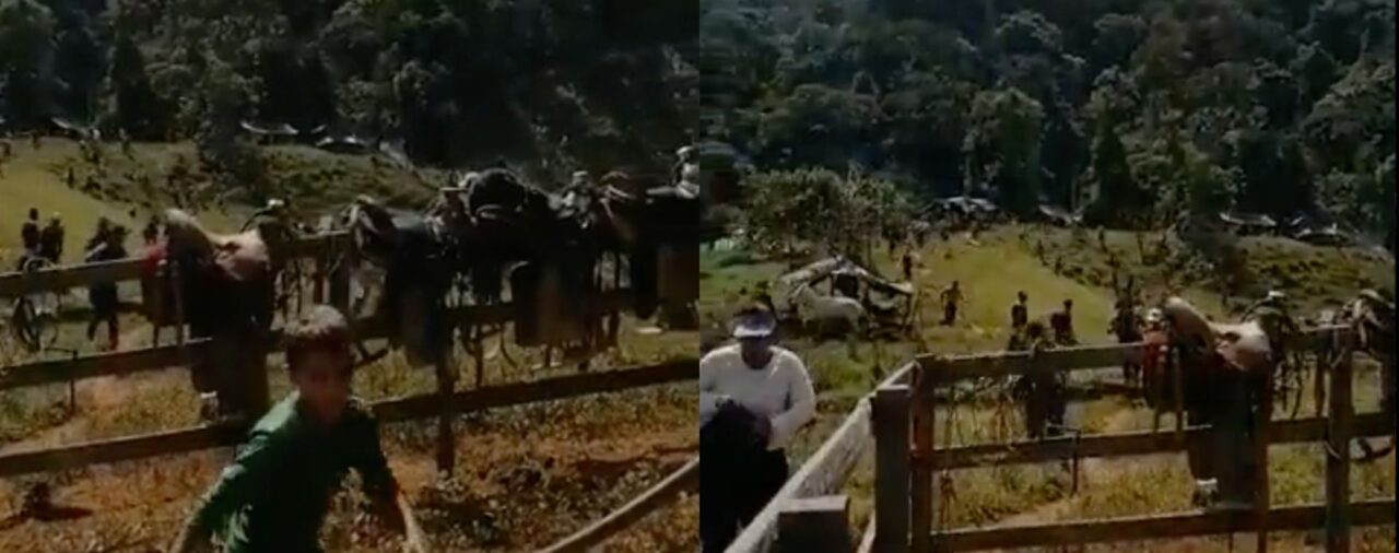 Campesinos de Anorí denuncian que la Policía los estaría intimidando con disparos al aire