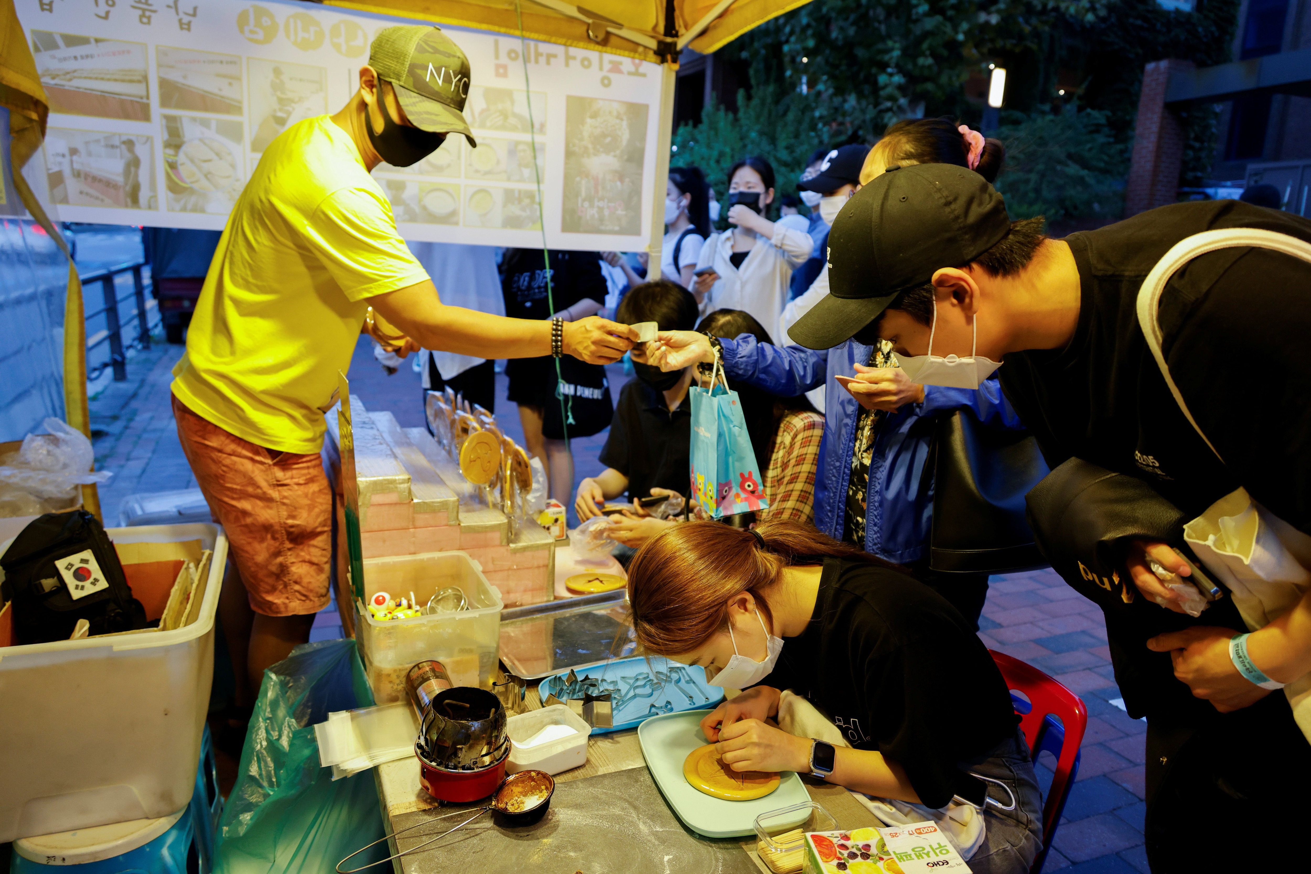 El dulce surcoreano se ha convertido en una moda mundial (Foto: REUTERS/ Heo Ran)