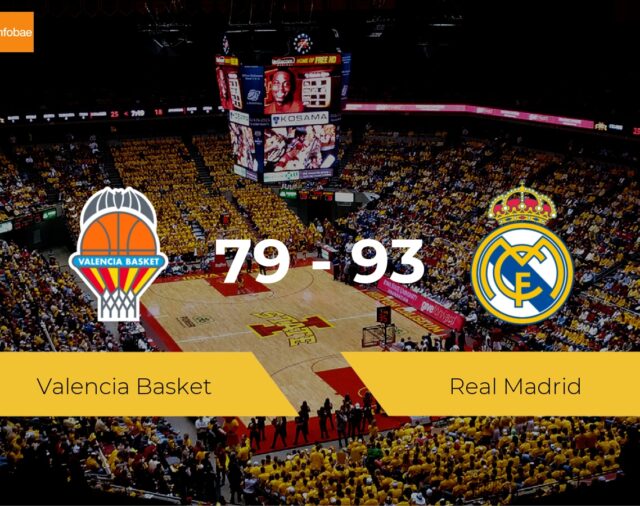El Real Madrid logra la victoria frente al Valencia Basket por 79-93