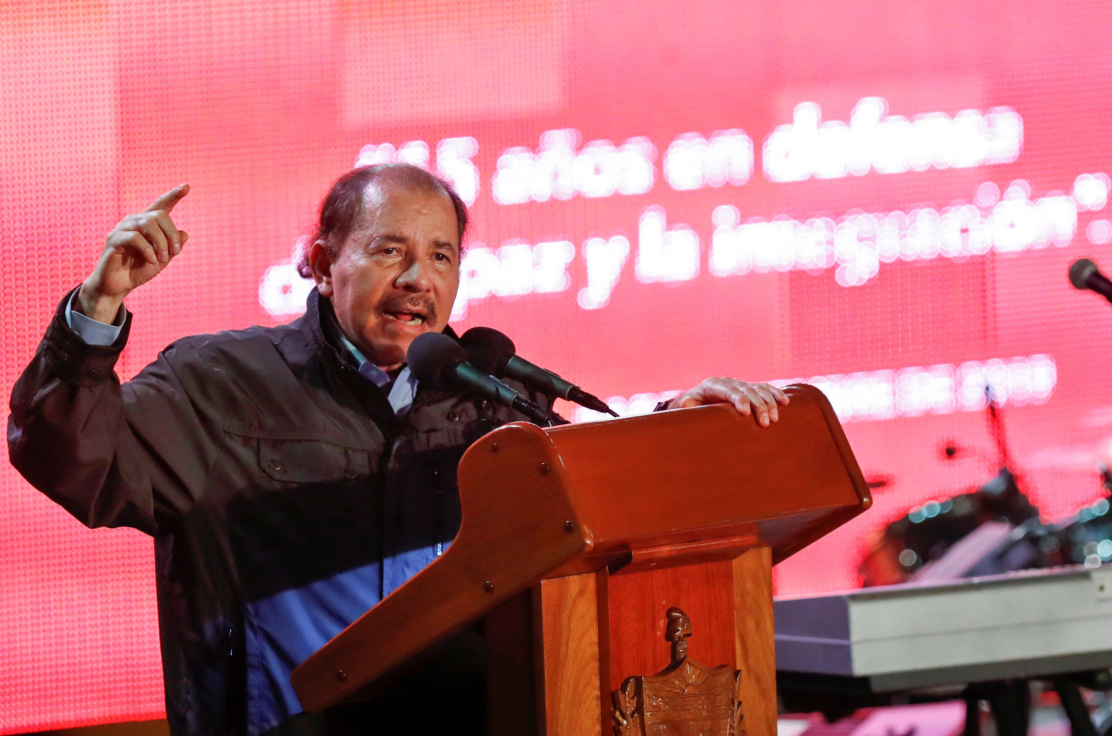 Fotografía de archivo del presidente de Nicaragua, Daniel Ortega. EFE/Yander Zamora 
