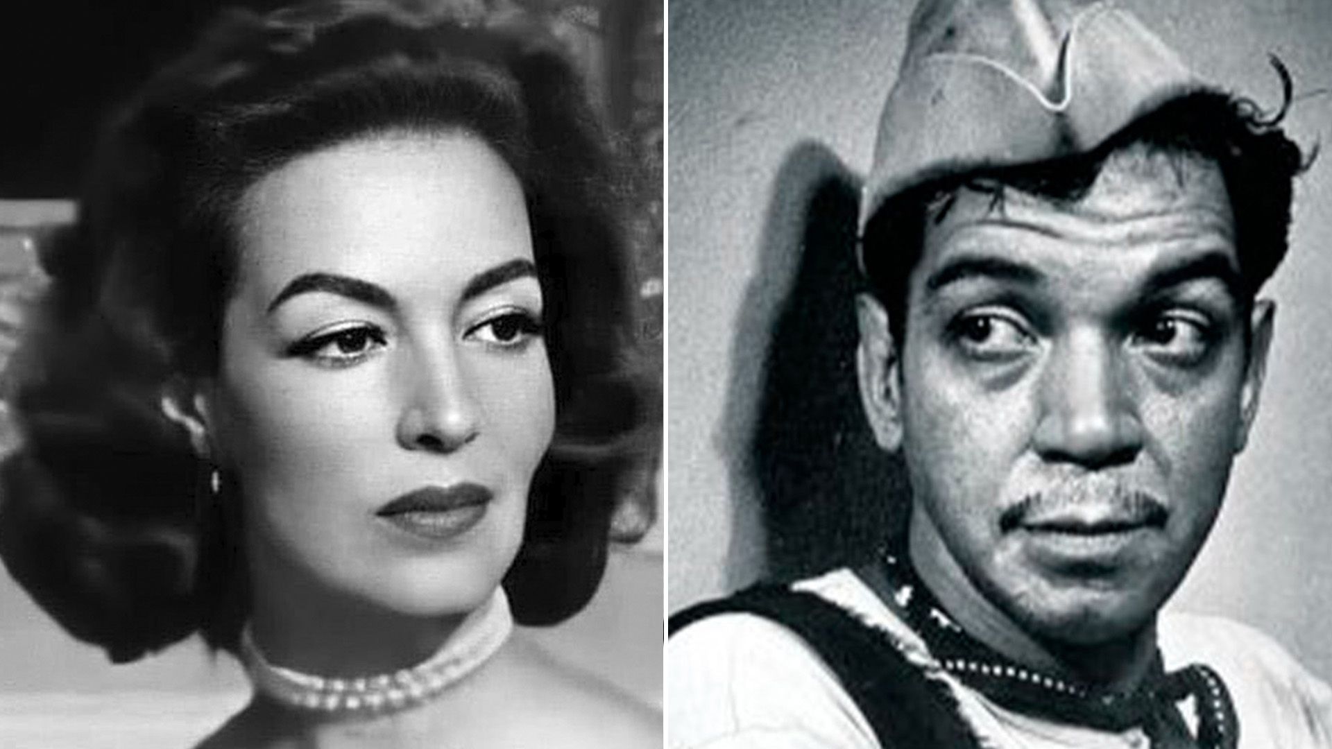 María Félix y Cantinflas