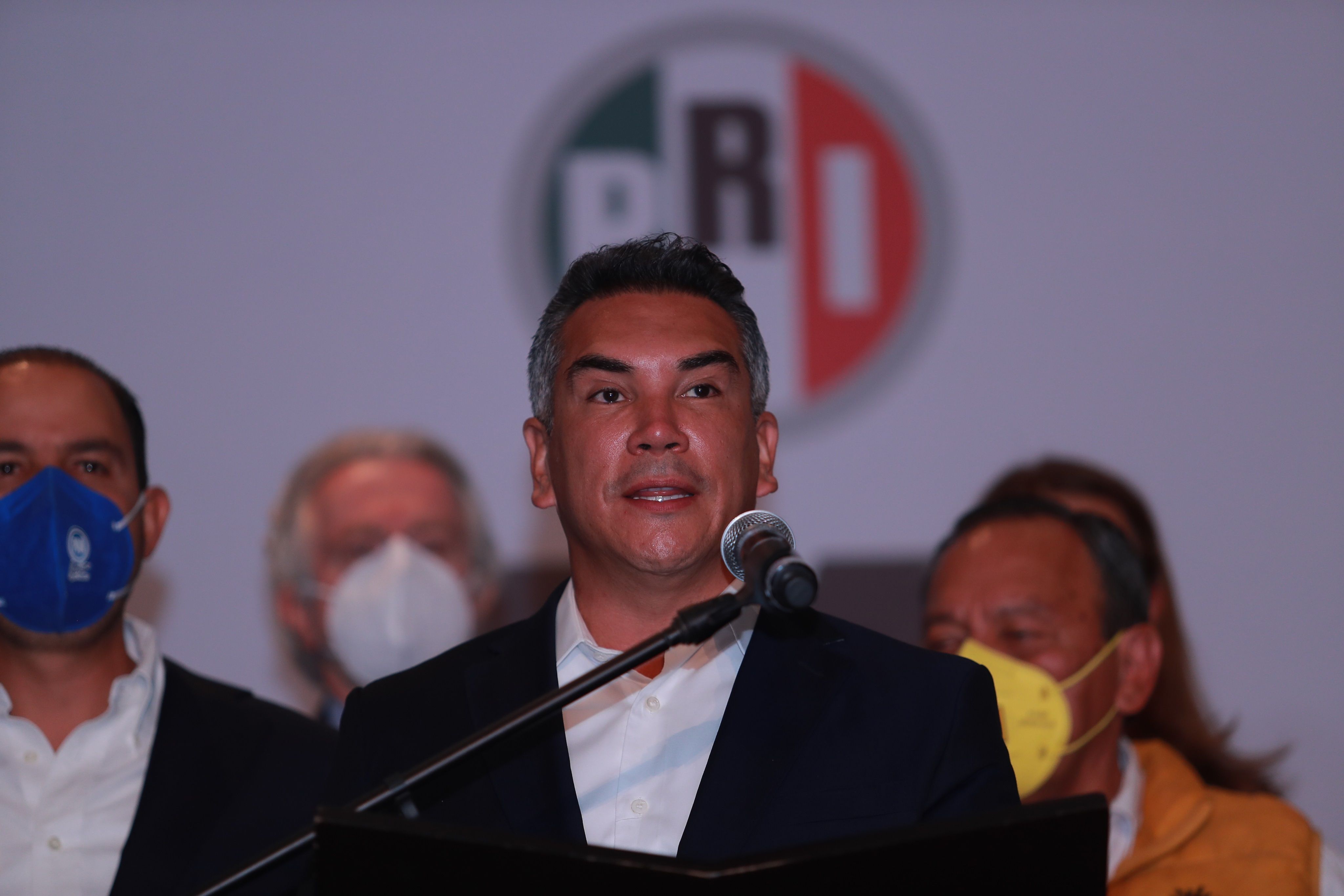 El presidente Nacional del Partido Revolucionario Institucional (PRI), Alejandro Moreno. EFE/Carlos Ramírez/Archivo 
