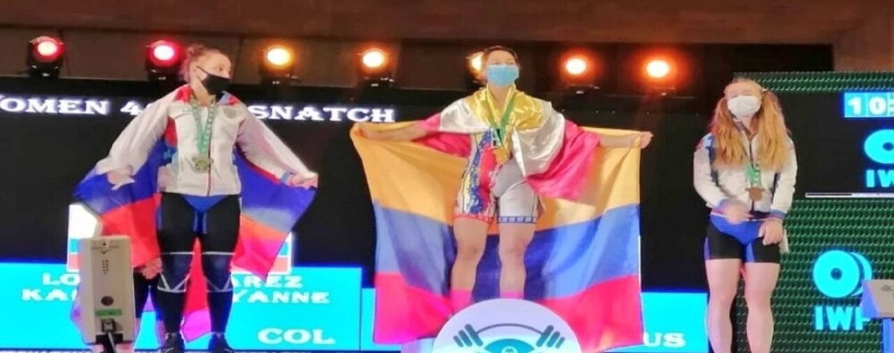 Video | Así se coronó Karol López como la reina del Campeonato Mundial júnior IWF 2021