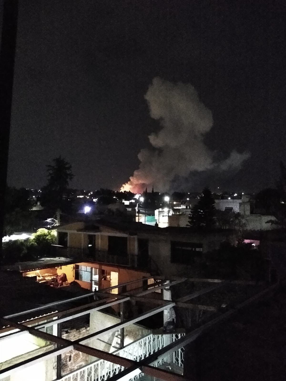 Explosión de polvorín en Tultepec