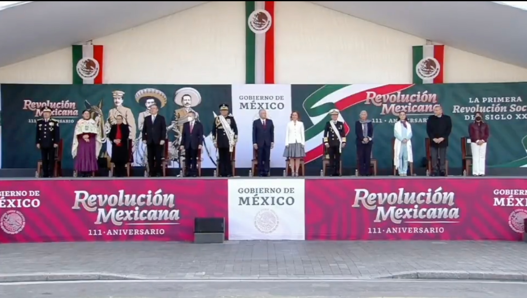 111 aniversario de la Revolución mexicana