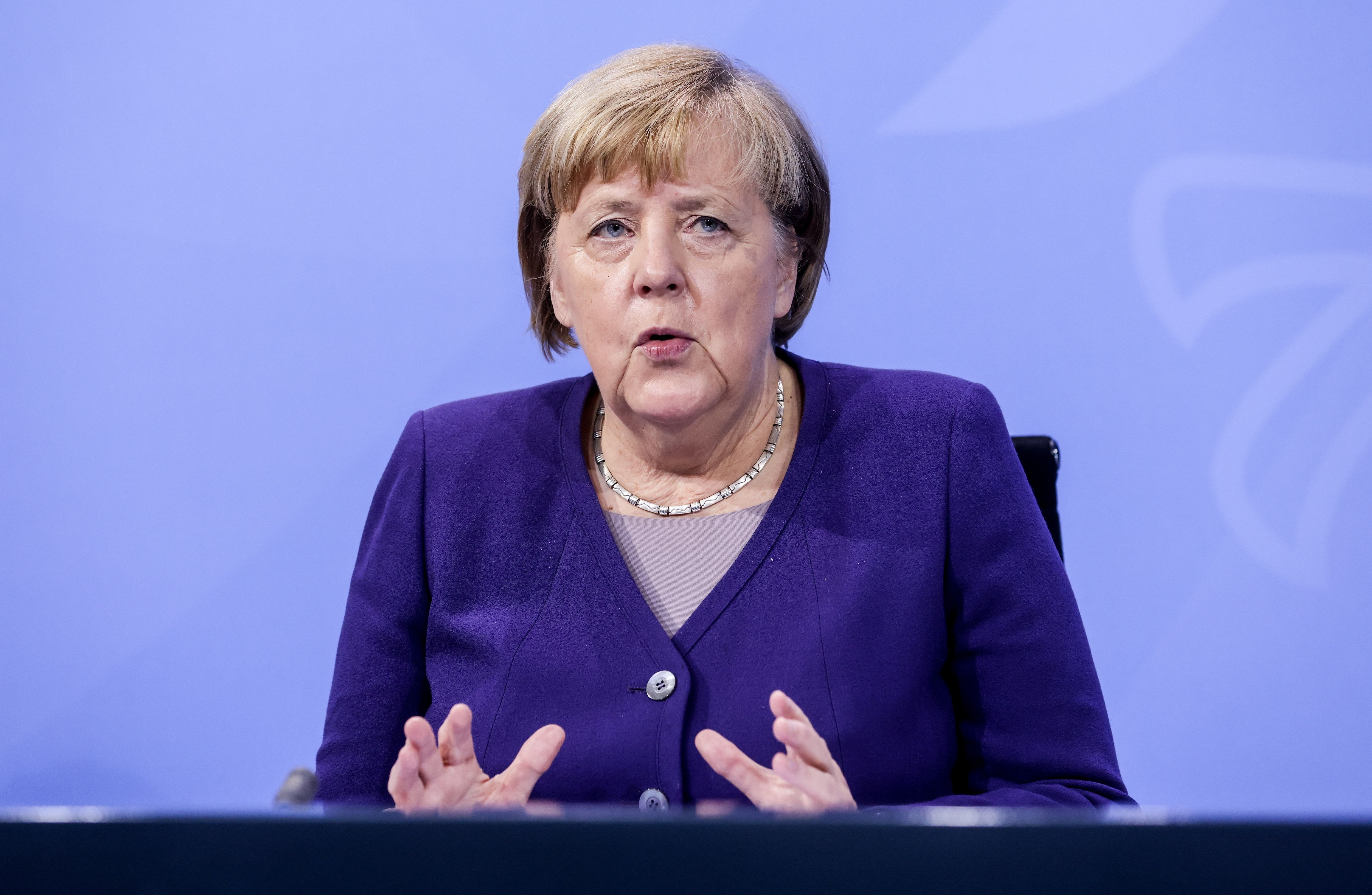 La canciller alemana Angela Merkel esta semana. EFE/EPA/FILIP SINGER / POOL 
