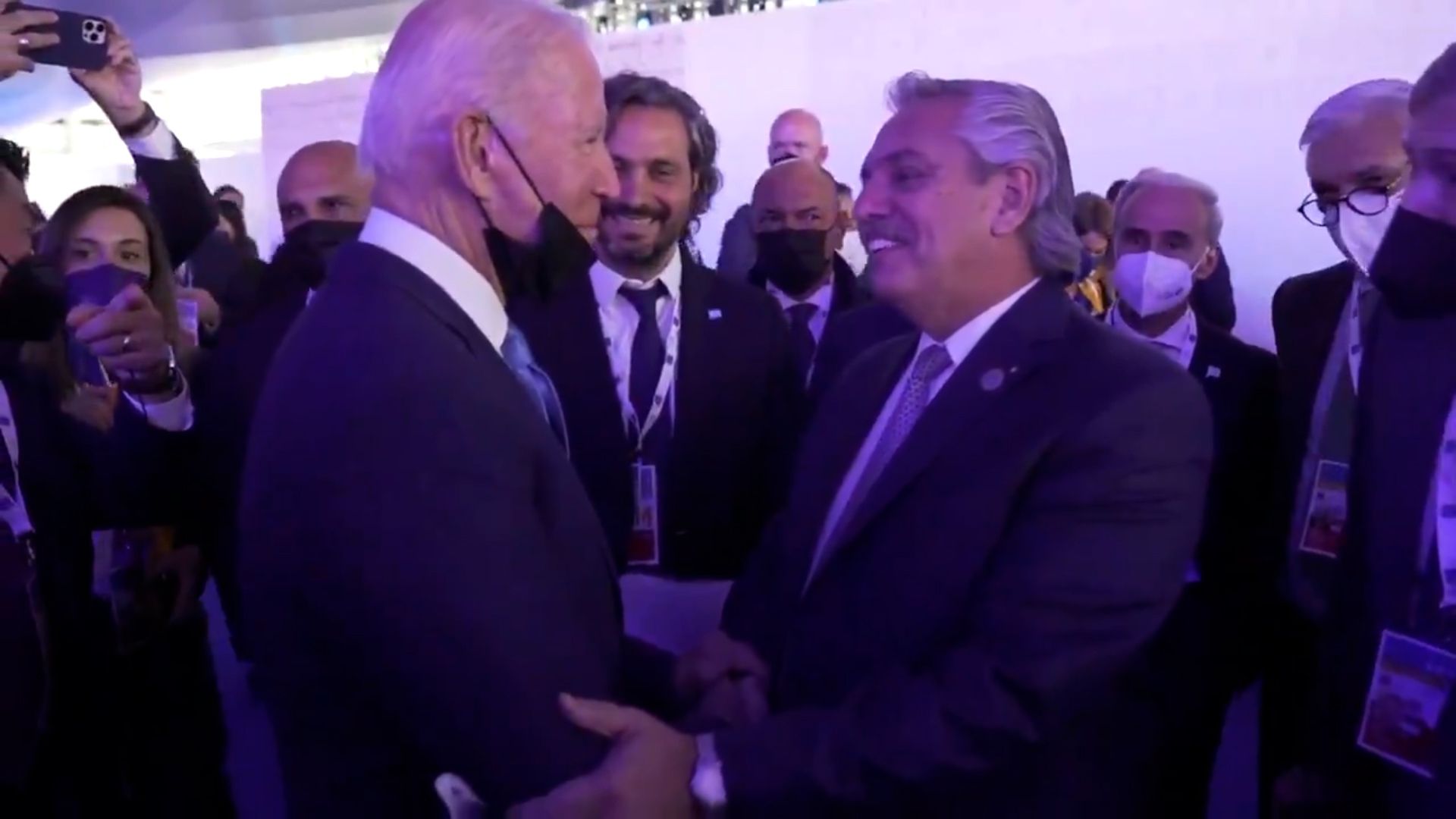 El encuentro entre Biden y Alberto Fernández