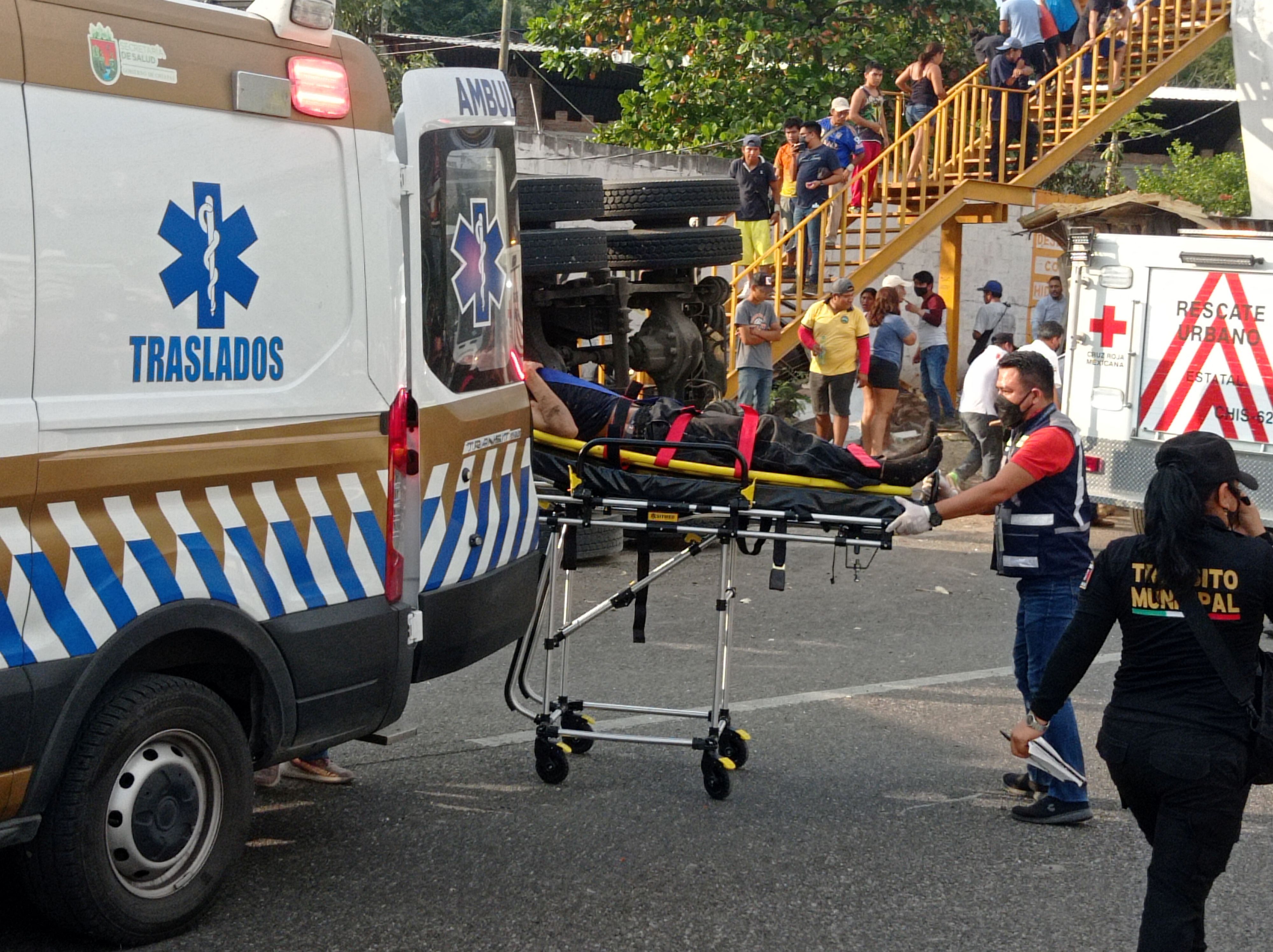 Las víctimas del accidente se encontraban en emergencias (Foto: El La Mira/via REUTERS)