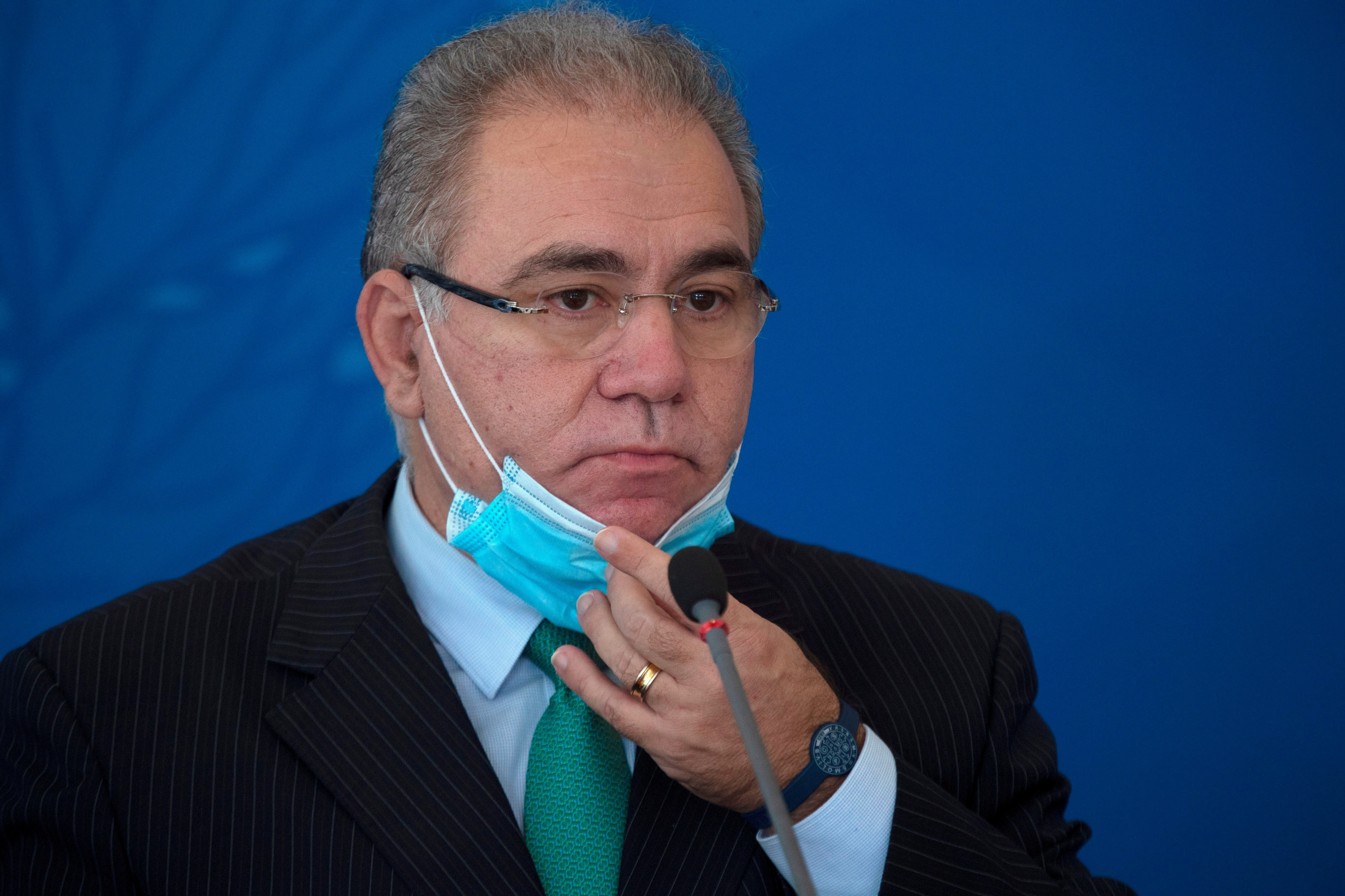 El ministro de Salud de Brasil, Marcelo Queiroga (Foto: EFE)