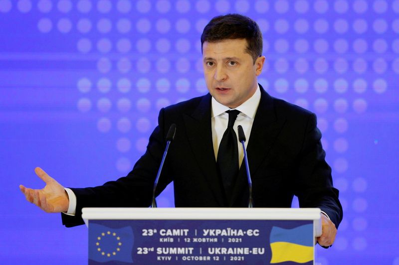 Volodimir Zelenski, presidente de Ucrania (REUTERS/Valentyn Ogirenko)