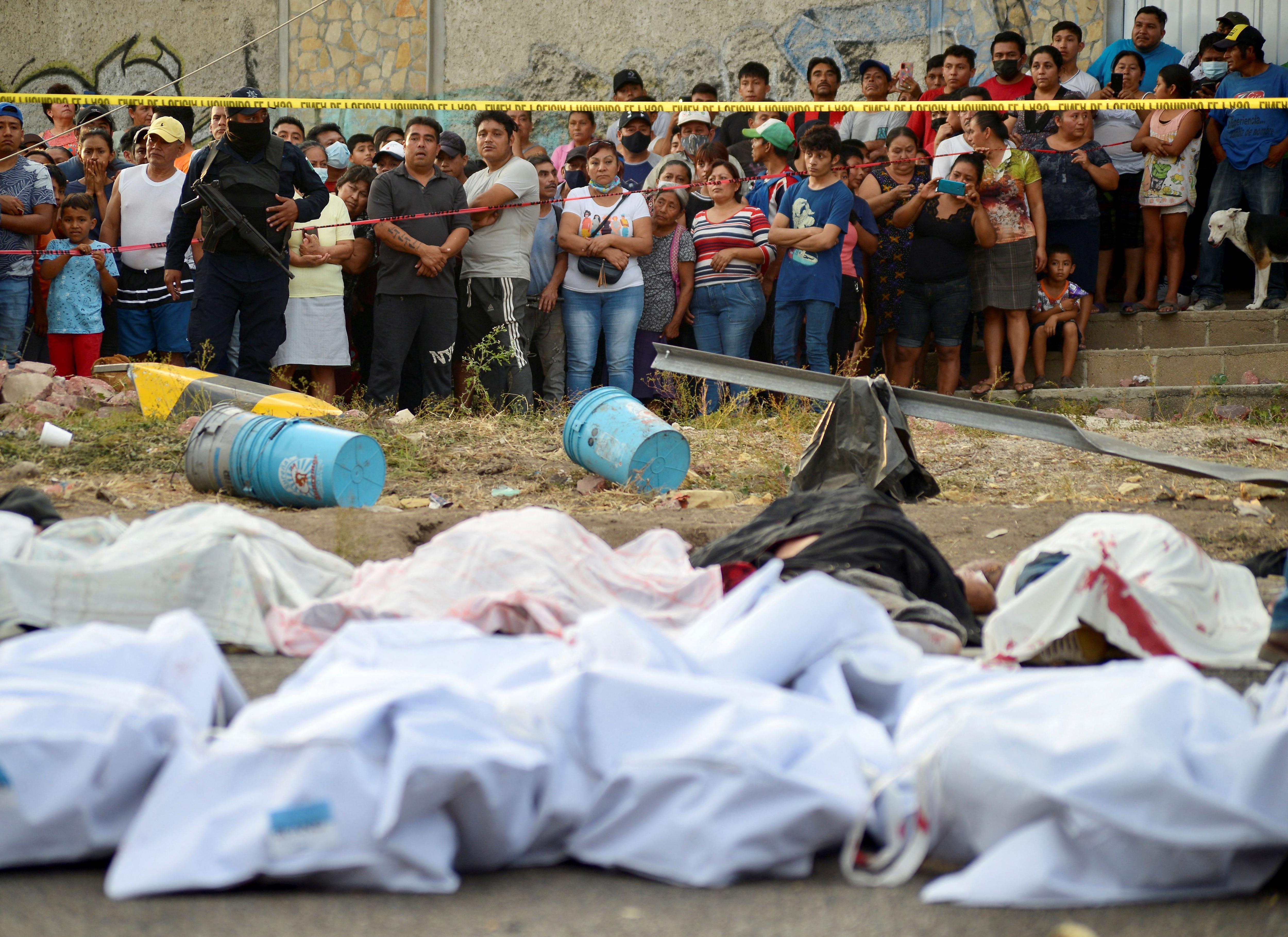 Tragedia en Chiapas: Rutilio Escandón confirmó que aumentó a 54 el número de fallecidos REUTERS/Jacob Garcia