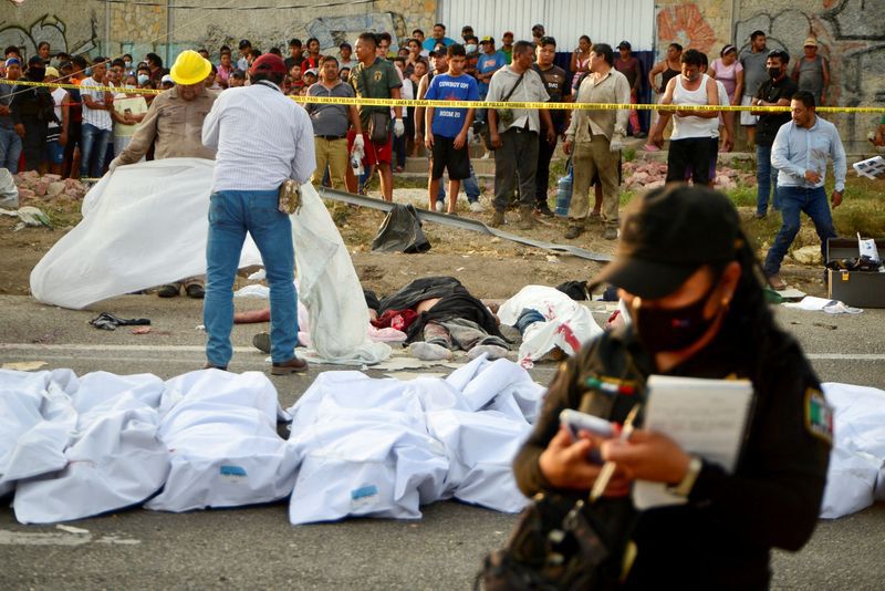 Tragedia en Chiapas: Rutilio Escandón confirmó que aumentó a 54 el número de fallecidos REUTERS/Jacob García