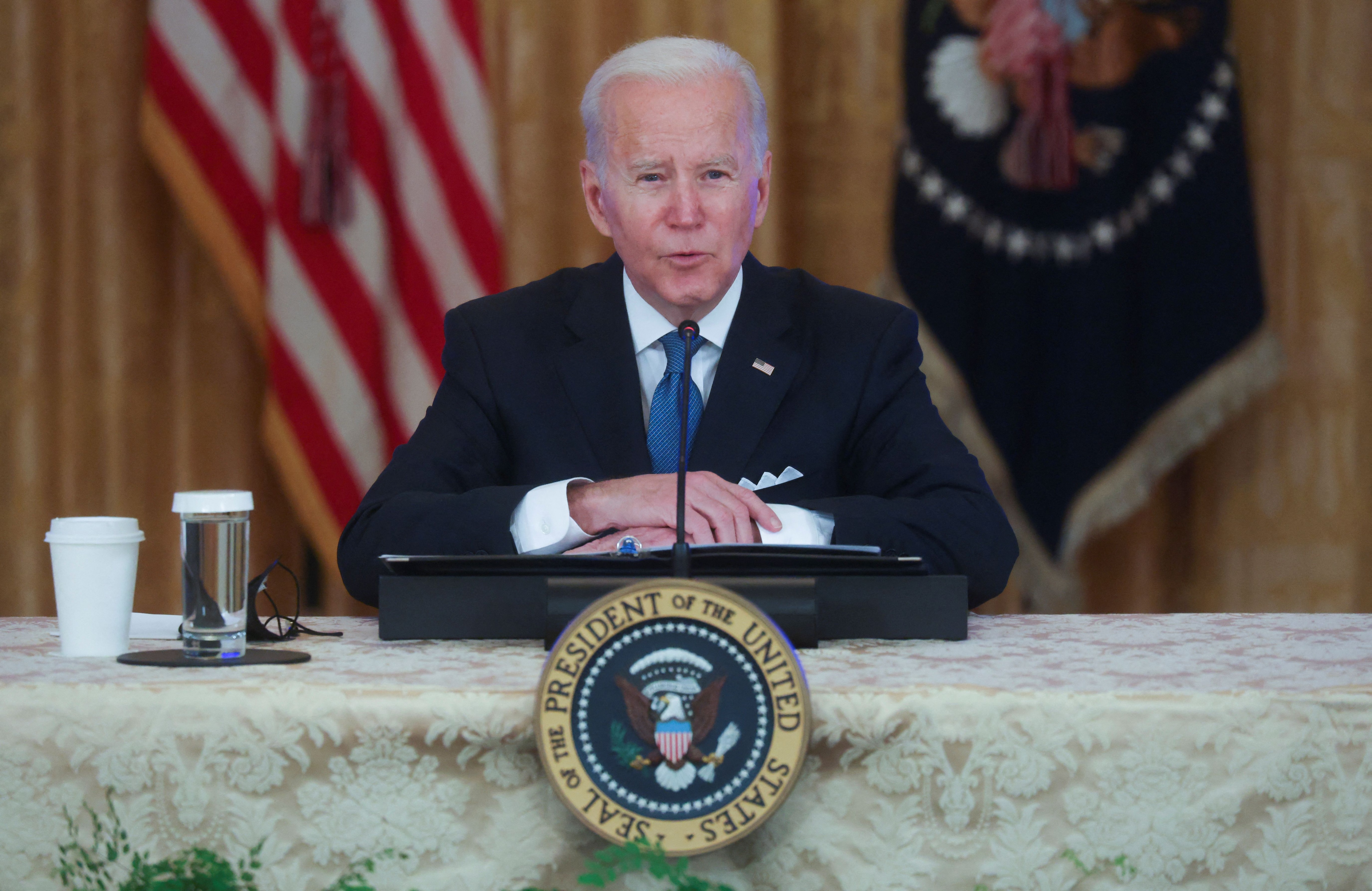 Joe Biden, presidente de los EEUU (REUTERS/Leah Millis)